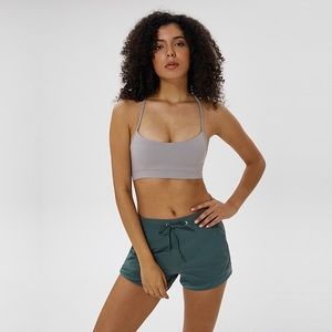 Nepoagym Grass Sports Bra - Light Grey